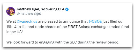 Noticias de Ethereum After BTC and ETH, Solana ETF is Finally Launching!