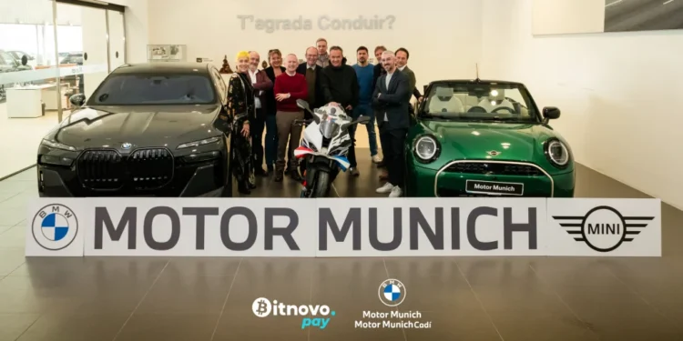 NFT Market NFT REVIEW NEWS Motor Munich y Bitnovo Pay se asocian para impulsar la compra de BMW en España mediante criptomonedas – Bitnovo Blog