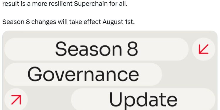 Noticias de Ethereum Optimism busca la descentralización con la renovación de la gobernanza de la «temporada 8»