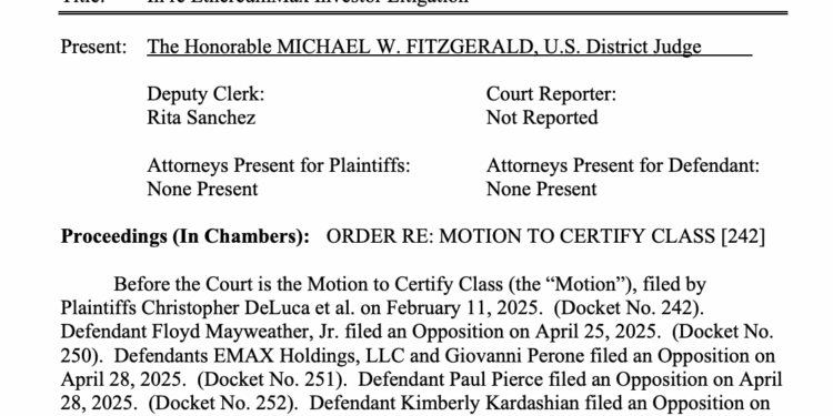 Noticias de Ethereum Inversores de EthereumMax Logran Victoria Parcial en Demanda Colectiva