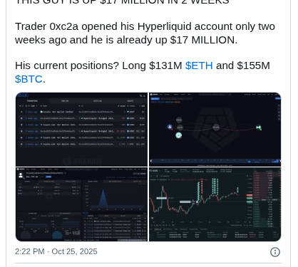 Noticias de Ethereum Trader logra fortuna tras jugada maestra con Bitcoin y Ethereum