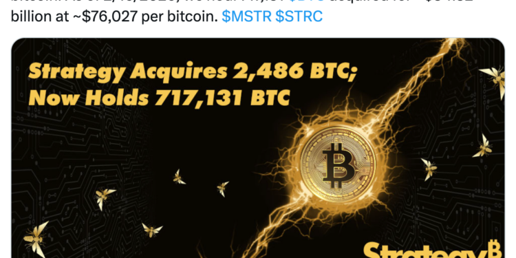 Noticias de Ethereum Strategy y Bitmine aumentaron sus tenencias de BTC y ETH