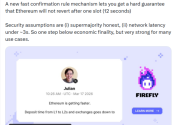 Noticias de Ethereum Ethereum Plans to Cut Bridge Times 98% to 13 Seconds With FCR