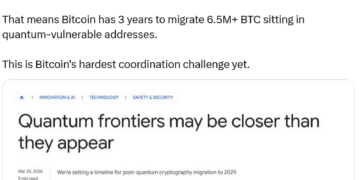 Noticias de Ethereum Google realizará la migración post-cuántica para 2029